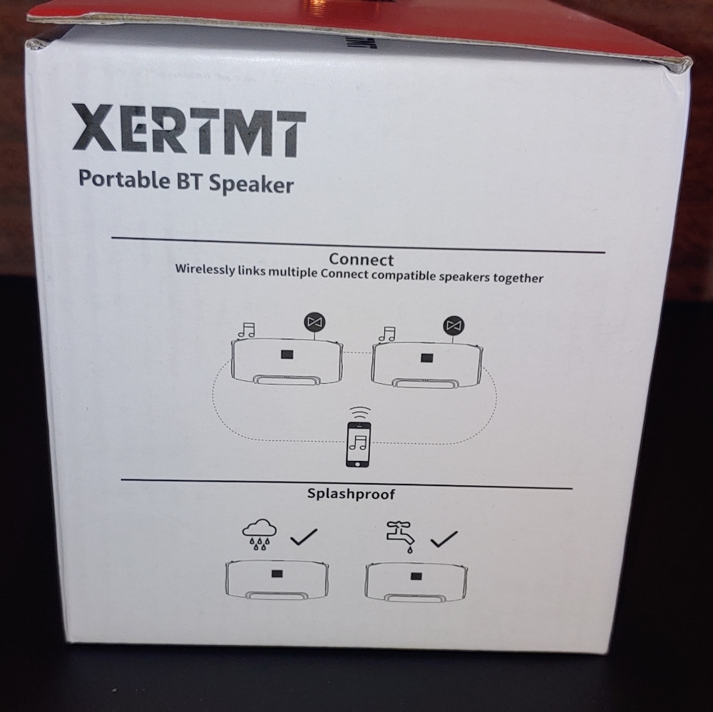 Bluetooth Speaker Portable - Red - Picture 6 of 12